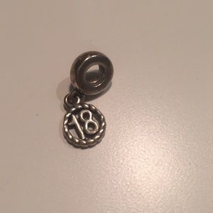 Pandora charm 18th birthday